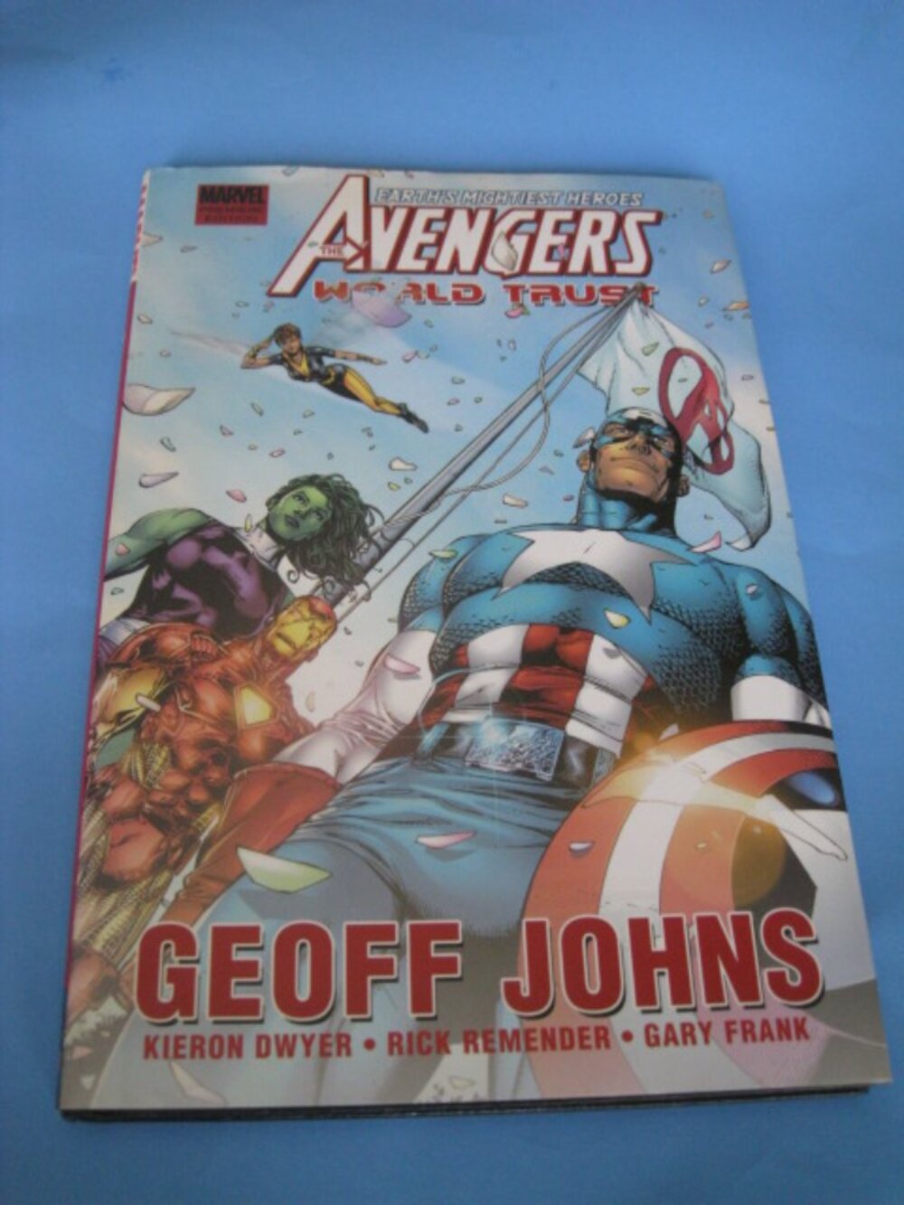 Avengers World Trust Graphic Novel 2010 Marvel